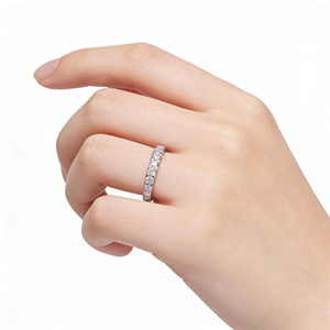 ANILLO DE COMPROMISO CLÁSICO DE ORO SÓLIDO DE 9K10K14K18K CON DIAMANTE CVD CULTIVADO EN LABORATORIO CON CERTIFICADO IGI PARA HOMBRES Y MUJERES - Product Image 6