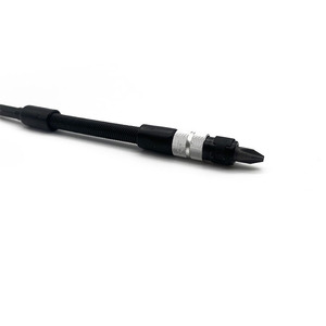 ชุดไขควงยู ลุค หัวแฉก หัวไขว้ ด้ามพลาสติกเคลือบสีดำ ด้ามยาว ยืดหยุ่นได้ ชุดเครื่องมือ DIY - Product Image 1