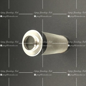 Xi Lanh Vào Cổng Hút Lưới Lọc Thép Không Gỉ Bảo Vệ Đầu Vào Nước Tay Áo Bể Cá Bể Cá Kim Loại Lọc Màn Hình - Product Image 2