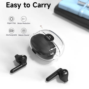 Audífonos <span class=keywords><strong>con</strong></span> cámara binaural en el oído <span class=keywords><strong>con</strong></span> 4 canales Reducción de ruido inalámbrica recargable para pérdida auditiva moderada a leve - Product Image 3