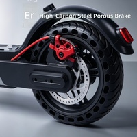 Patinete Eléctrico Plegable, Patinete Eléctrico Portátil para Adultos, para Viajes Urbanos