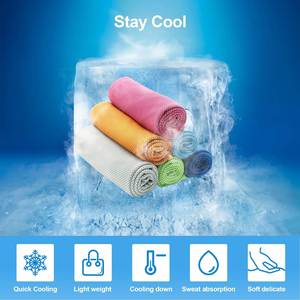 Toalla de Microfibra Super Absorbente para Tenis, Enfriamiento Instantáneo, para Deportes, Gimnasio, Natación - Product Image 4