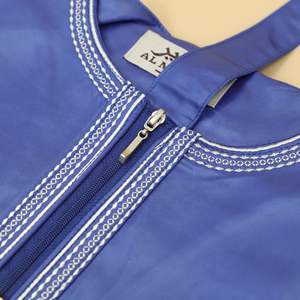 Vente en gros de thobe à manches longues de <span class=keywords><strong>style</strong></span> omanais et marocain, avec des glands brodés, bisht, vêtements turcs, kaftan, abaya, vêtements musulmans pour hommes, grande taille - Product Image 5