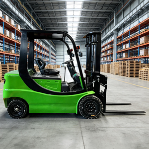 Chariot élévateur électrique robuste à trois points d'ancrage, 4 <span class=keywords><strong>roues</strong></span>, avec commande par joystick - Product Image 3