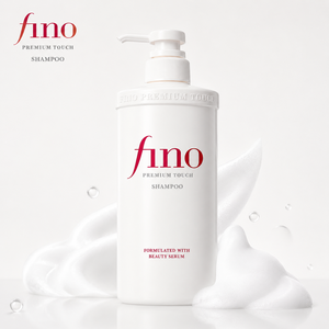 Fino Premium Touch Moist Japanese Liquid <b>Shampoo</b> 550ml Beauty Serum for Dry Damaged Colored & Permed Hair - Product Image 1