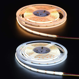 Tira de Luz LED COB al por Mayor de 10 mm y 24 V CCT, Blanco Dual Ajustable de 2700 K a 6500 K, 840 LED/m, Ra90, Espectro Completo, Cinta SMD COB - Product Image 3