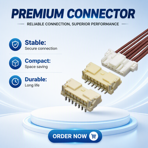 ขั้วต่อสายเมนบอร์ด Odm ขนาด2.0มม. ผ่านช่องเสียบขั้วต่อแบบกด2.0 JST PAL - Product Image 1