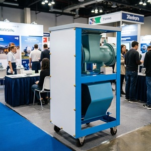 Équipement mobile de hachage de viande fraîche, machine à hacher la viande congelée automatique pour <span class=keywords><strong>charcuterie</strong></span> et transformation de viande en petites séries - Product Image 2