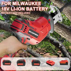 <span class=keywords><strong>Scie</strong></span> alternative sans fil Caractéristiques de sécurité Jeu de 4 lames de <span class=keywords><strong>scie</strong></span> pour la coupe du bois/métal/PVC <span class=keywords><strong>Scie</strong></span> <span class=keywords><strong>sabre</strong></span> portable - Product Image 3