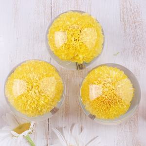 <b>Clear</b> Transparent Acrylic Crystal Decor Ball Ornament with Real Dry Flower Inside Solid <b>Resin</b> Ball - Product Image 6