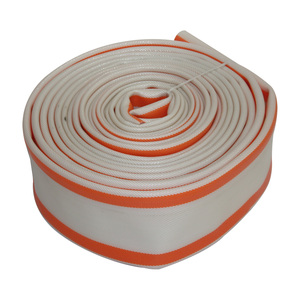 Tuyau d'incendie en toile par rouleau, 4 pouces, 10 bars, haute pression, pour camion, avec buse pulvérisatrice en caoutchouc, 1 1/2 (65 mm), 1/2 (15 mm), 3/2 (38 mm), tuyau PVC - Product Image 3