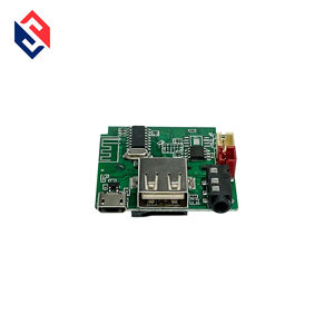 แผงวงจรพีซีบีจีนสำหรับลำโพงบลูทูธ เครื่องเล่นวิดีโอ USB โมดูลสำหรับวิทยุติดรถยนต์ แผงวงจร USB MP3 แผนภาพวงจร แผงวงจรเครื่องเล่น MP3 - Product Image 3