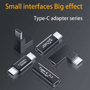 อะแดปเตอร์ USB Type C มุมขวา90องศา<span class=keywords><strong>ตัว</strong></span><span class=keywords><strong>แปลง</strong></span><span class=keywords><strong>ตัว</strong></span>เมียเป็น<span class=keywords><strong>ตัว</strong></span>ผู้แปลง10 Gbps <span class=keywords><strong>ตัว</strong></span>เชื่อมต่อการซิงค์ข้อมูลการชาร์จ - Product Image 3