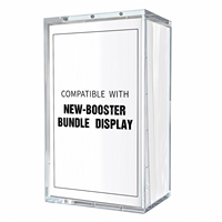 Boîte de protection en acrylique résistante aux UV à 99 % pour lot de 10 boosters Pokémon Ascended Heroes, boîte de présentation pour 10 boîtes