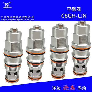 Vanne à cartouche Cbga 315 bars, contrôle de pression 100 L/min pour système hydraulique d'excavatrice, acier inoxydable - Product Image 5