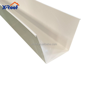 รางน้ำฝน PVC กันน้ำ <span class=keywords><strong>upvc</strong></span> รางน้ำฝนพลาสติกรางน้ำฝนสำหรับวิลล่าหลังคาด้านบน - Product Image 5