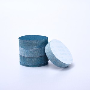 Großhandel Blau Farbe 5 Zoll Größe Blau Farbe Anti Block Schleif scheibe Look und Hoop And paper Grid Aluminium oxid Schleif scheibe - Product Image 4