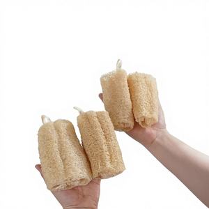 Esponja de Lufa Natural Reutilizable, Suave y Duradera, Exfoliante Corporal para una Piel Limpia, Accesorio para Ducha y Baño - Product Image 1