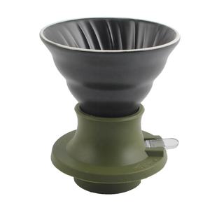 Filtre en céramique silicone à commande par interrupteur à une touche, filtre à café en céramique fait main pour le préparation du café par infusion - Product Image 2