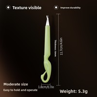 Pousse-cuticules en forme de U Swan Handle, éliminateur de peaux mortes, coupe-cuticules, vente en gros