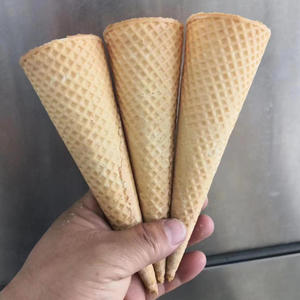 Coppette Commestibili per Biscotti 200 Pezzi, <span class=keywords><strong>Coni</strong></span> Croccanti per Gelato, <span class=keywords><strong>Coni</strong></span> Fai-da-Te per Dessert - Product Image 1