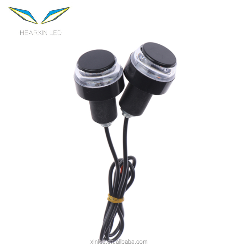 Сигналы поворота для мотоцикла, светодиодный указатель поворота для руля, 22 мм, 12 В