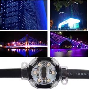 Impermeable SMD3535 PC perfil DC24V 1,5 W DMX512 LED Pixel luz edificio puente punto luz Parque paisaje iluminación - Product Image 5