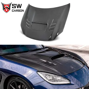 Carbon Fiber FA Style Hood for Toyota GR86 ZN8 SUBARU BRZ ZD8 Front Engine Valve Cover Heat Hole Body Kit