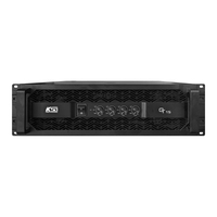 Amplificateur de puissance professionnel 1800W * 4 de qualité supérieure à prix d'usine pour subwoofer pa et grand haut-parleur