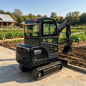 Mini-excavatrice agricole tout-terrain 3 tonnes avec cabine, hydraulique intégrale, vente chaude usine - Product Image 2