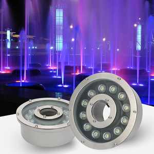 Projecteur LED pour Fontaine, Étanche IP68, Acier Inoxydable, Anneau Rond, Lumière du Jour 5000K, DC 12V, Dimmable, pour Piscine, Garantie 3 Ans - Product Image 5