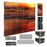 Pantalla LED de Alquiler de 500x1000mm P2.6 P2.9 P3.91 P4.81 para Interiores y Exteriores, Panel de Video Wall LED para Escenarios de 3mX2m