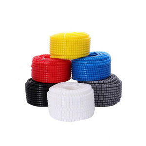 Tuyau ondulé flexible en polyéthylène JIAF, point de fusion 120, gaine de protection pour câbles électriques - Product Image 1