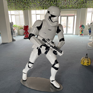 Estatua de Stormtrooper de Tamaño Real Personalizada de Star Wars, Escultura de Resina para Decoración del Hogar - Product Image 2