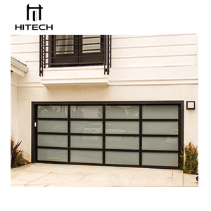 Hitech avec fenêtres, charnières hydrauliques pneumatiques coulissantes latérales, panneau <span class=keywords><strong>solaire</strong></span>, Code vent, vue complète, accordéon en aluminium, <span class=keywords><strong>Garage</strong></span> - Product Image 2