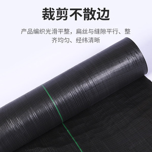 Gardening Ground Cover Black PP Fabric 70g Breathable Horticultural Weed Control <b>Mesh</b> for Orchard Greenhouse Use - Product Image 5