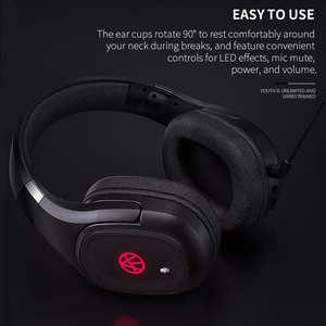 <span class=keywords><strong>Casque</strong></span> d'écoute sans fil <span class=keywords><strong>avec</strong></span> micro Logo personnalisé <span class=keywords><strong>Casque</strong></span> d'écoute de jeu 2.4G <span class=keywords><strong>Bluetooth</strong></span> RGB pour Play <span class=keywords><strong>Station</strong></span> - Product Image 5