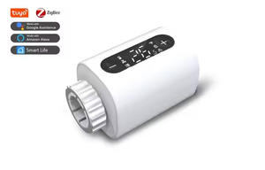 Zigbee Tuya, умный термостат, клапан радиатора, современный регулятор температуры, домашний термостатический радиатор, температура в клапане - Product Image 5
