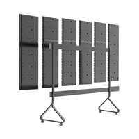 Écran LED mobile professionnel 2K 4K, affichage de conférence LED, mur vidéo prêt à l'emploi, contrôle Wifi, affichage LED intelligent tout-en-un