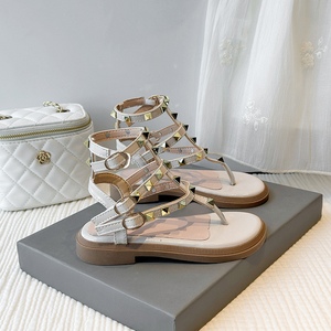 Sandales romaines à rivets pour bébé fille, chaussures tendance pour enfants, été - Product Image 3