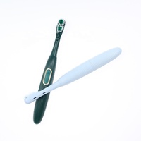 Brosse à dents automatique économique pour le nettoyage des dents, idéale pour les appareils dentaires, avec têtes de rechange en gros, brosse à dents électrique à piles pour adultes