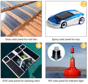 Tùy Chỉnh Mini Năng Lượng Mặt Trời Bảng Điều Khiển 1W 3W 5W 8W 10W 20W Mono Tấm Năng Lượng Mặt Trời 5V 6V 12V Nhỏ Năng Lượng Mặt Trời Bảng Điều Khiển Cho Máy Ảnh - Product Image 4