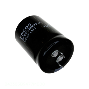 Condensateur traversant en aluminium 470 µF 20 % 400 V SNAP TH B43305B9477M000 - Product Image 1