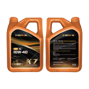 Vendita calda lubrificante auto SL 5W-30 5 w40 10 w40 15 w40 Automobile benzina olio motore sintetico pieno olio motore - Product Image 2