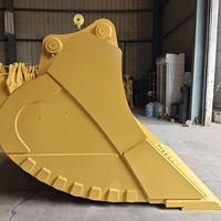 Bucket Lumpur Excavator RSBM 1-30 Ton, Bucket Pembersih Parit Tahan Lama dengan Baja NM400 untuk Excavator Mini & Besar