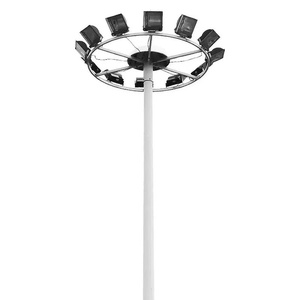 Hot Dip galvanis tiang tiang tinggi multisisi oktagonal lampu jalan tiang lampu jalan Harga tiang galvanis harga - Product Image 1