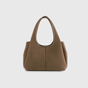 حقيبة حمل دلو مقاومة للماء قابلة للطي بلون واحد من البولي يوريثلين/واط منتجات وصلت حديثًا ، حقيبة حمل فاخرة بتصميم عتيق للخريف/الشتاء مغناطيسية - Product Image 1