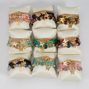 สร้อยข้อมือหลายชั้นสไตล์โบฮีเมียนขายส่ง สร้อยข้อมือขายดีที่แผงลอยริมถนน ตลาดกลางคืน และตลาดนัด - Product Image 2