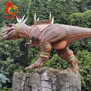 Büyük boy animatronic dinozor t-rex modeli