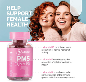 Gomitas PMS de Fábrica, Vitaminas para el Alivio del Dolor Menstrual, Gomitas para el Equilibrio Hormonal, Suplemento para Mujeres - Product Image 5